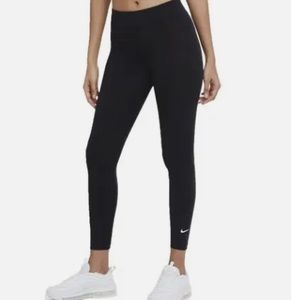 Nike Pro Combat Black Leggings. Dri-Fit Therma-Fit with Hidden Drawstring Waist.